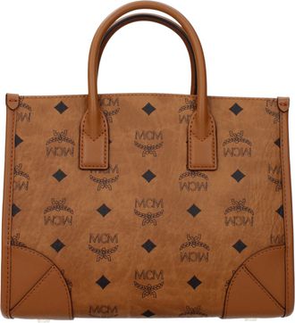 MCM Mcm Handtaschen f&uuml;r Damen Braun/Cognac-Stoff