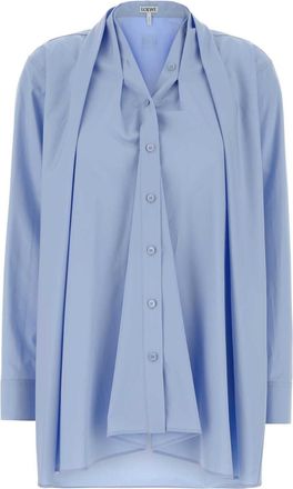Loewe Light Blue Poplin Shirt