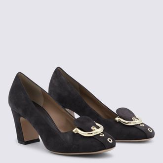 Ferragamo Womens With Heel T. Moro _cover Le - Sole High Shoes