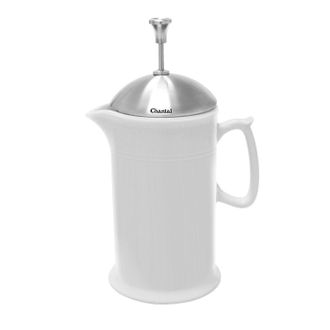 Chantal 28 ounce Ceramic French Press with Stainless Plunger