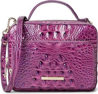 Brahmin Tori Cross Body Womens Handbags Dewberry, Leather/Polyester