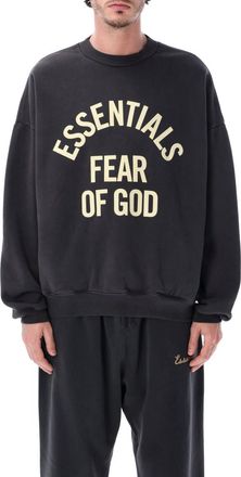 Fear of God Black Crew Neck Sweatshirt