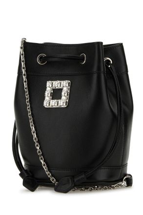Roger Vivier Womens Tres Vivier Daisy Aumoniere Cire Borse A Mano Bag