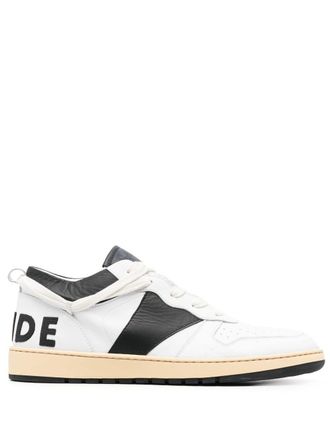 Rhude Rhecess leather sneakers - White