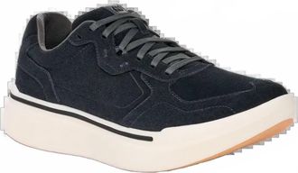 Ahnu Womens Sequence 1.1 Suede Sneakers In Black
