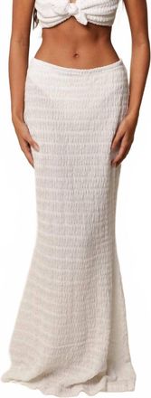 Montce Swim Natalia Maxi Skirt In Seychelles