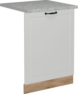 Vicco Panel Frontal Del Lavavajillas R-line, Blanco Casa De Campo, 60 Cm, Et M&aacute;rmol Vicco