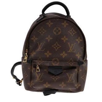Louis Vuitton Palm Springs Backpack Monogram Canvas Brown Canvas Backpack Bag (Pre-Owned)