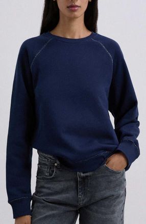 Scalpers Verticallogo Sweater in Navy at Nordstrom, Size X-Small Eu