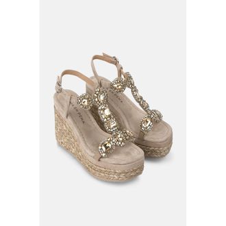 Alma En Pena Wedge Pull Jewellery in Brown at Nordstrom, Size 39