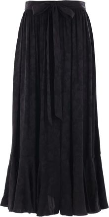 Chloé Gonna a fiori - 001BLACK