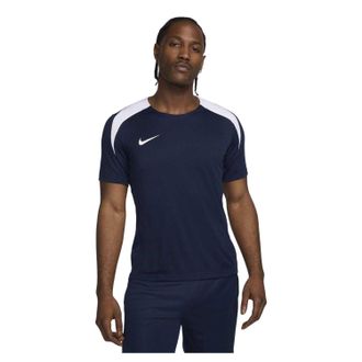 Nike Heren Strike Voetbalshirt (Obsidiaanblauw/Wit)