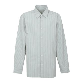 Dries Van Noten Casual Shirts, male, Green, Size: L Croom 3021 M.w. Shirt