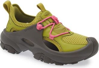 Crocs Gender Inclusive Trailbreak 2 Running Shoe in Dark Cocoa/Citrus at Nordstrom, Size 14 Womens
