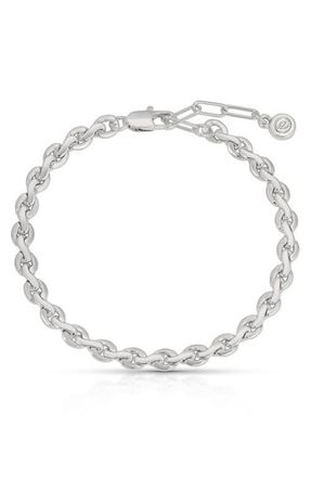 Ettika Everyday Chain Link Bracelet in Silver at Nordstrom