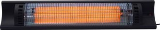 Habitat et Jardin Habitat Et Jardin - Calefactor El&eacute;ctrico Radiante De Fibra De Carbono bola - 2000w - Negro