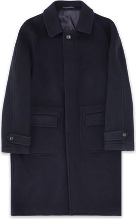 Fortela Vintage Blue Herringbone Coat at Nordstrom, Size 50 Eu