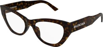 Balenciaga Cat Eye Optisch Montuur - Dames - Brillen - Bruin - 53 MM - Accessoires
