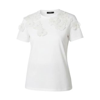 Max Mara Dames, Tops, Wit, Maat: L Katoen
