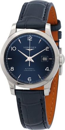 Longines Record Automatic Blue Dial Ladies Watch L23214964