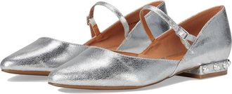 Dolce Vita Dapper P Womens Flat Shoes Silver Pearl : 6.5 M, Synthetic