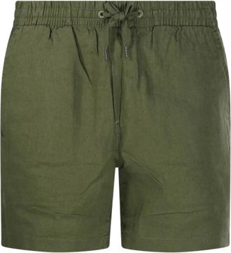 Ralph Lauren Garden Trail Shorts - Heren - Korte Broeken - Groen - S - Katoen - Korte Broeken