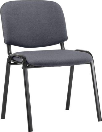 Clp Sedia Ken in stoffa grigio