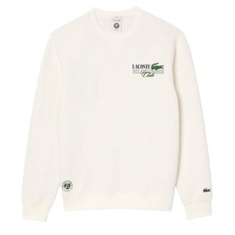Lacoste Unisex Volwassenen Sportpak Roland-Garros Sweatshirt (Cr&egrave;me)