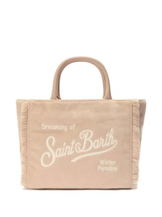 MC2 Saint Barth fringed tote bag - Neutrals