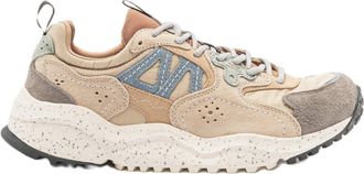 Flower Mountain Bicolor Gray Suede Sneakers
