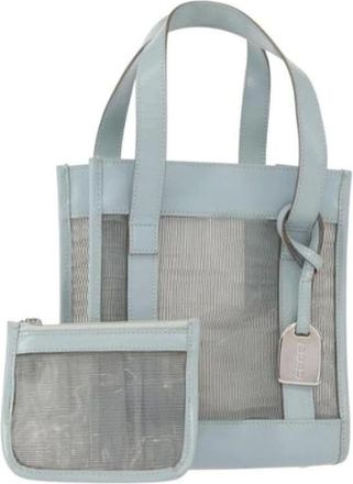 Gucci Pre-owned Handbags, female, Blue, Size: ONE SIZE Pre-owned Vintage Handbag