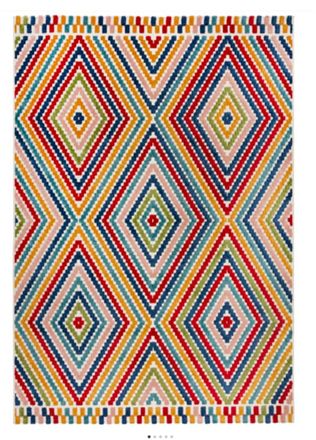 Novatrend Alfombra moderna interior-exterior multicolor 160x230 cm