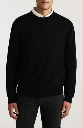 Mavi Harmony Wool Sweater in Black at Nordstrom, Size Xx-Large