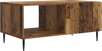 vidaXL Mesa De Centro Madera Envejecida 90 X 50 X 40 Cm Vidaxl