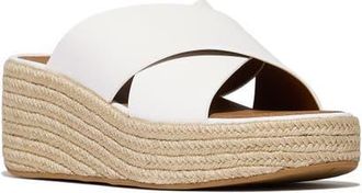 FitFlop Platfforms Espadrille Slides in Urban White at Nordstrom, Size 10