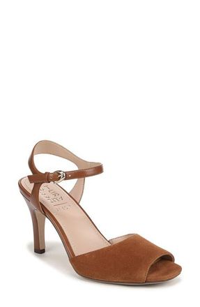 Naturalizer Autumn Ankle Strap Sandal in Walnut Wake at Nordstrom, Size 7.5