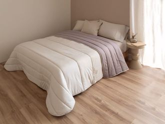 Happy Friday Edred&oacute;n 100% microfibra beige 270x260 cm (cama 160/180)