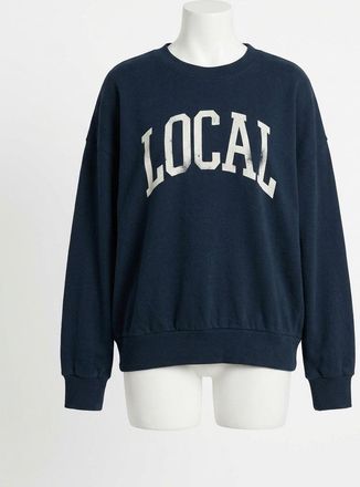 Z Supply Local Sunday Sweatshirt In Eclipse