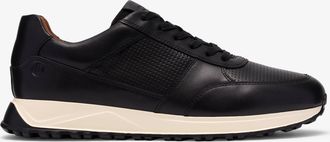 Clarks Radwell Tie Black Leather