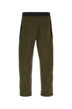 Herno Olive Green Pile Pant