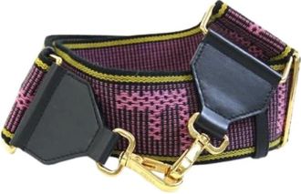 Fendi Pre-owned Accessories, female, Multicolor, Size: ONE SIZE Pre-owned Vintage Strap