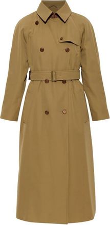 Max Mara Giusto Trenchcoat - Dames - Trenchcoats - Beige - S - Wol - Jassen