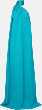 Taller Marmo Abito lungo Astor in cady cr&ecirc;pe