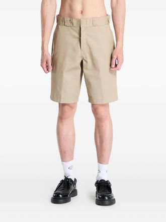 Dickies 874 logo-patch shorts - men - Polyester/Cotton - 30 - Neutrals