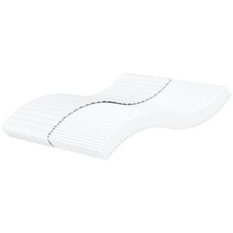 vidaXL Vidaxl - Materasso in Schiuma Bianco 160x210 cm Durezza H2 H3