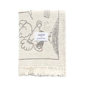 Maison Deux Blanket Lines Pink / Apple 4.25 X 6.5Ft in Black /White at Nordstrom, Size Medium