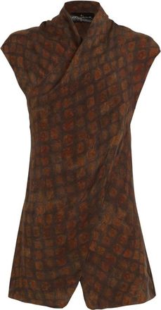 Cortana Cassiopea Top - Dames - Tops zonder mouwen - Bruin - S - Tops