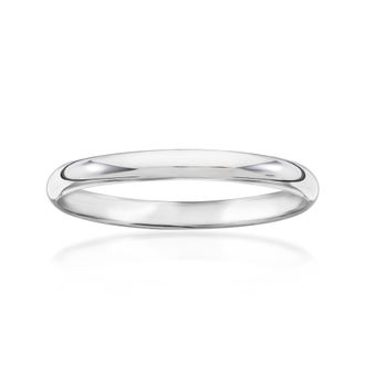 RS Pure by Ross-Simons 14kt White Gold Polished Ring