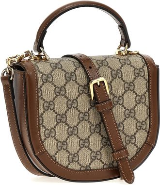 Gucci Horsebit 1955 Top Handle Bag - Brown