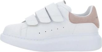 Alexander McQueen (WMNS) Alexander McQueen Oversized Triple Strap Sneaker White Pink 697105WHGP79182
